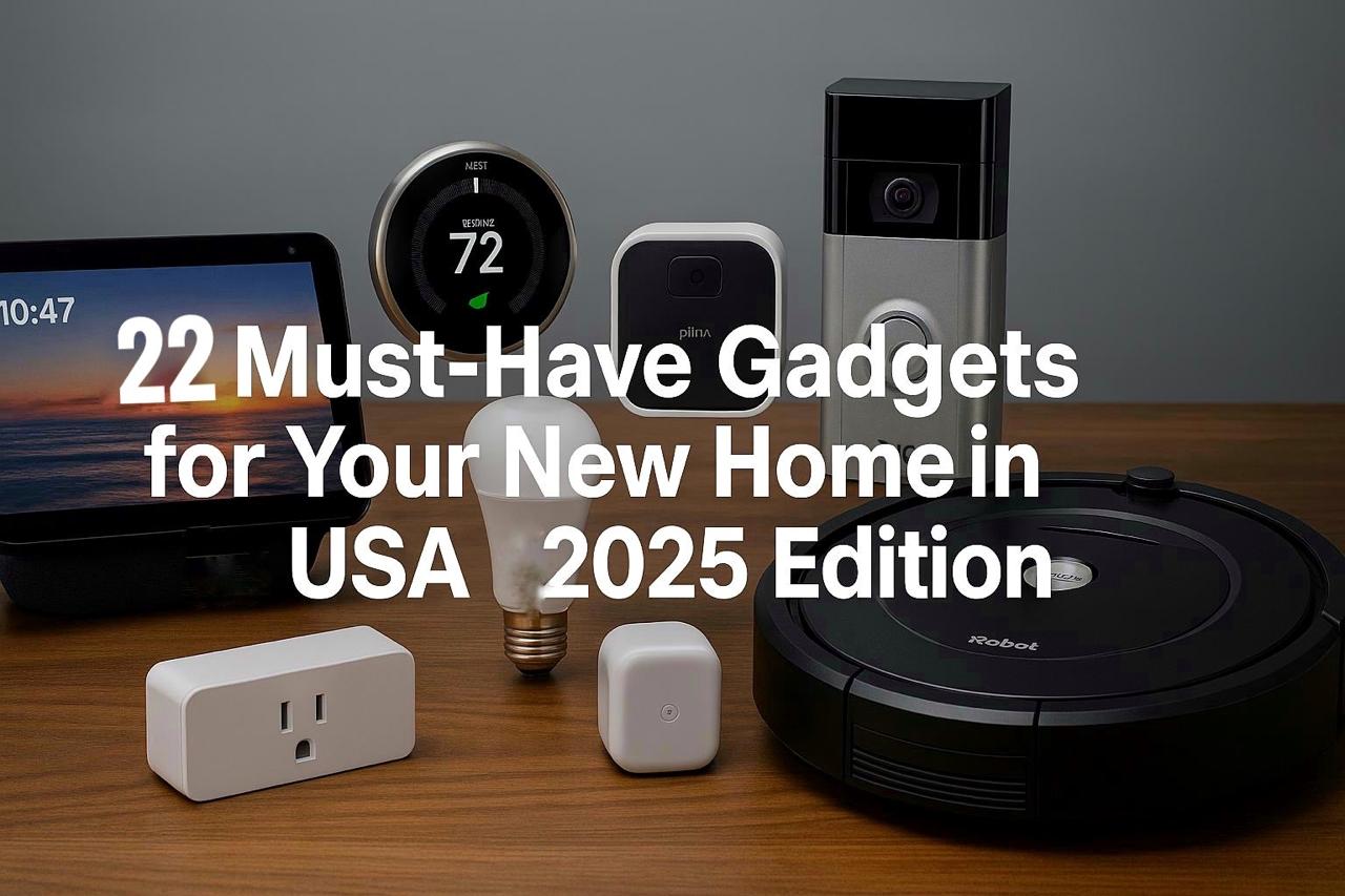 22 Best Must-Have Amazon Gadgets for Your New Home in the USA (2025) – Amazon Favourites