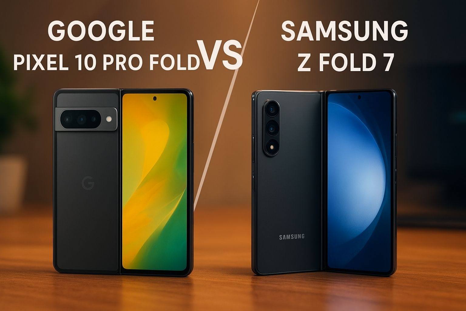 Google Pixel 10 Pro Fold vs Samsung Z Fold 7